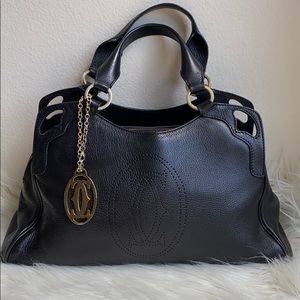 Cartier Marcello Handbag no serial number.